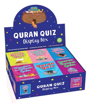 Coffret de présentation de quiz du Coran (24 packs sur 6 sujets différents)